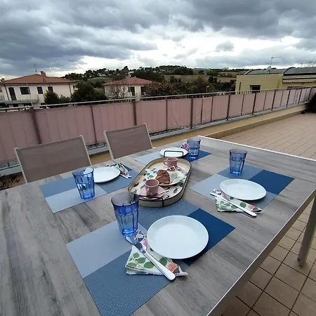L'azalea - A Due Passi Da Numana Con Grande Terrazzo E Piscina Condominiale Stagionale Apartment Sirolo